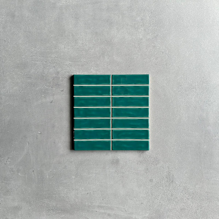 Patisserie DECOR Emerald Green 20cm x 20cm FULL TILE SAMPLE