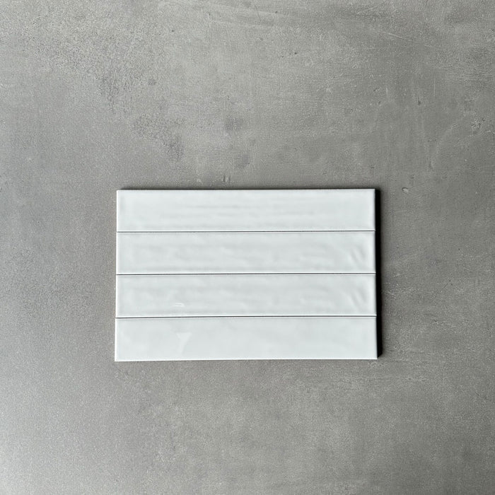 Pastelle Base White Gloss Wall Tiles 5cm x 25cm