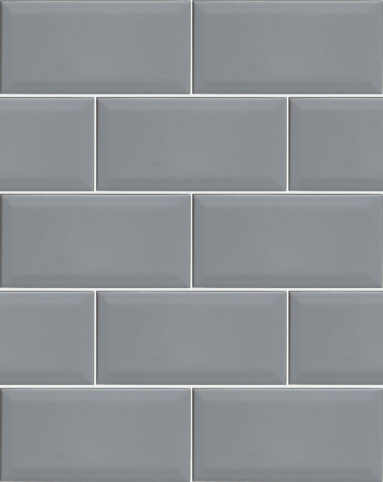 Warm Grey Bevelled  | Metro | Brick | 10cm x 20cm | Job Lot 5m2