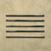 Five Izmir Daisy Green Gloss Pencil Bullnose Border Tiles 1.2x30cm displayed on a textured beige background, showing subtle shade variation and a smooth rounded glossy finish.
