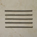 Five Izmir Sage Green Gloss Pencil Bullnose Border Tiles 1.2x30cm displayed on a textured beige background, showing subtle shade variation, smooth rounded edges, and a glossy handcrafted effect finish.