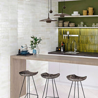 Izmir Blanco | Gloss Brick Tile | 6cm x 25cm