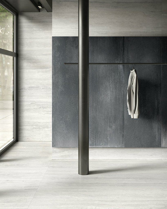 Felzin Blanco Metallic Wall and floor Tiles 60cm x 120cm