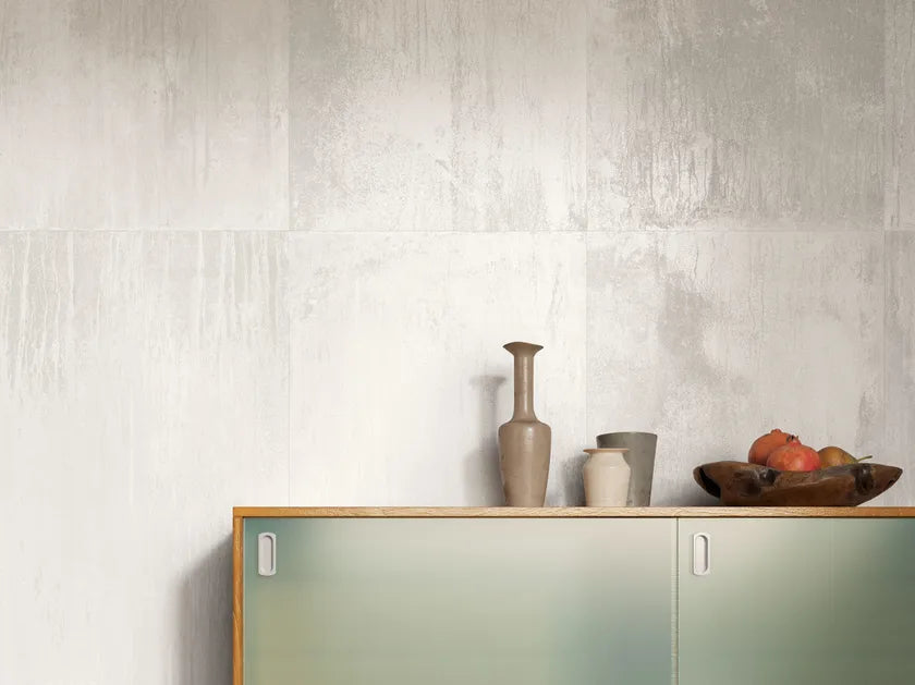 Felzin Blanco Metallic Wall and floor Tiles 60cm x 60cm