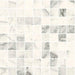 Flat lay of Maine Calacatta Mosaic Matt Marble 30 × 30cm porcelain tiles, featuring small-format squares that showcase a soft white base with subtle grey veining, creating a light, textured surface ideal for splashbacks, shower areas, or detailed flooring.