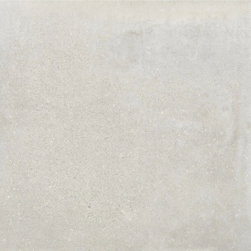 Product display of Obsidian Stone Silver 60x60cm stone-effect porcelain tiles in soft silver-grey tones, featuring subtle veining, textured detailing and a realistic natural stone appearance with a matt finish.
