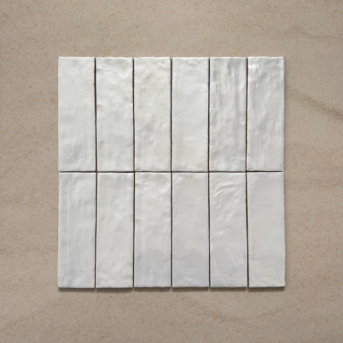Zellij Oyster Brick | Moroccan Style | 6.5cm x 20cm