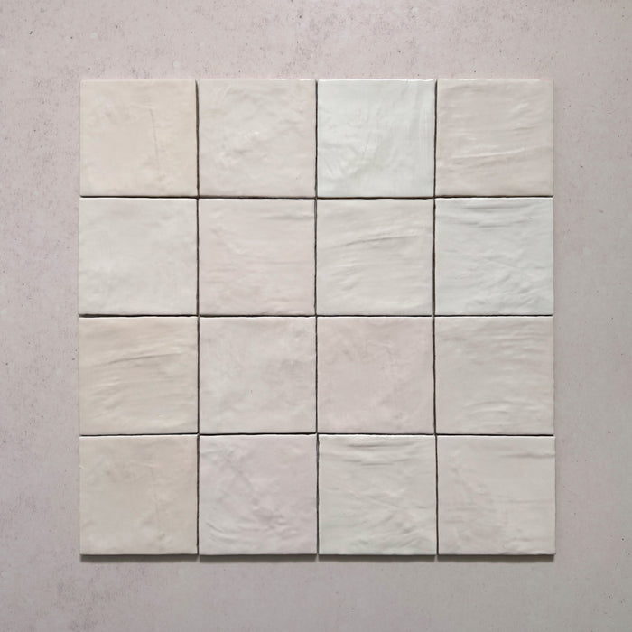 Zellij Pink Mist Square | Moroccan Style | 13.2cm x 13.2cm