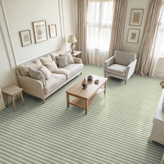 Stripes Jade Green Tile | Moroccan Tiles | 20cm x 20cm