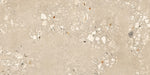 Riminy Sand 20mm Thick Outdoor Cosmo Stone 60 × 120cm porcelain tile slab, featuring a warm terrazzo-effect design with scattered natural stone fragments, soft sand-toned concrete styling, and subtle tonal variation for a refined contemporary outdoor finish.
