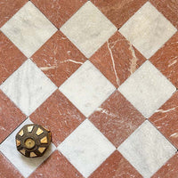 Fitzrovia Rosso | Tumbled Finish | Natural Marble | 15.2cm x 15.2cm