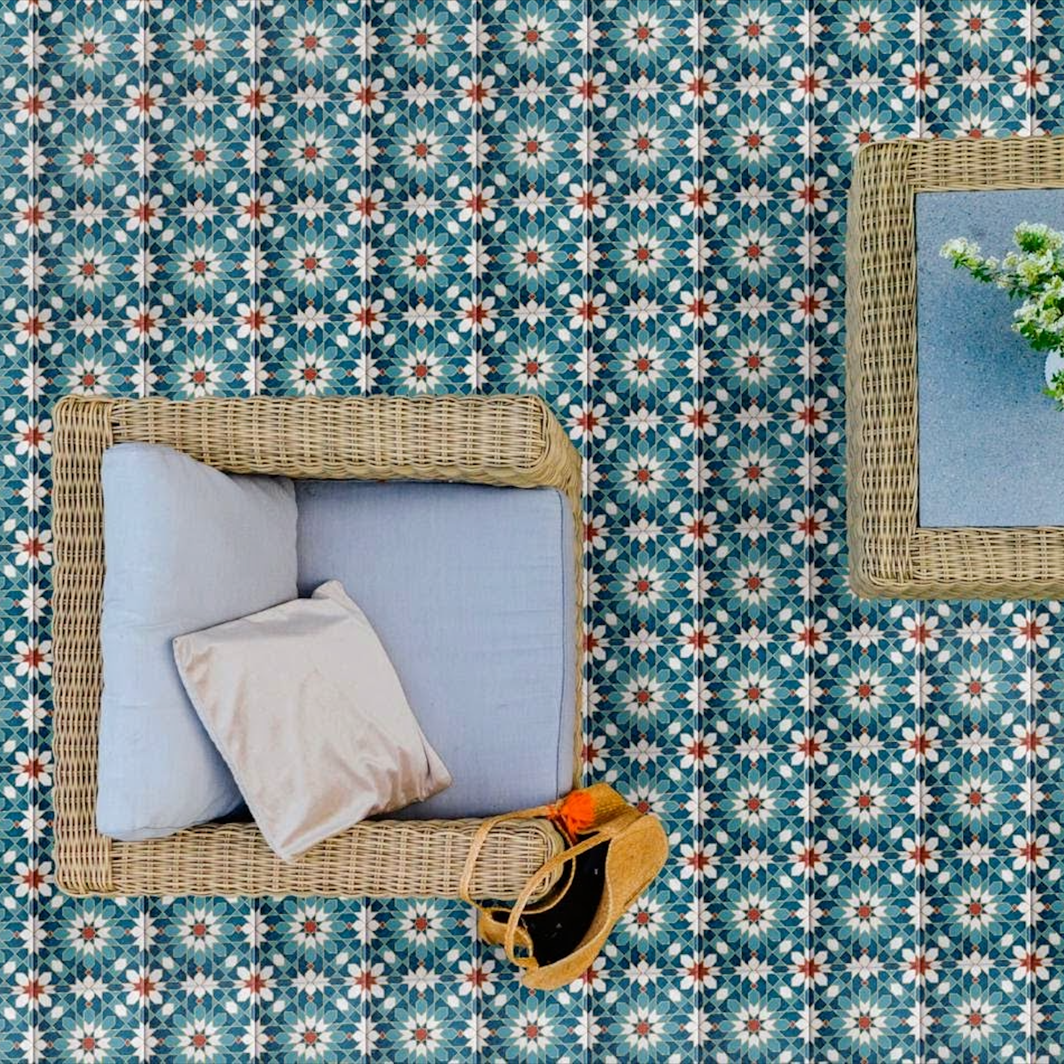 Pasha Star MINI Moroccan Tiles 15cm x 15cm — Artisan Tile Company