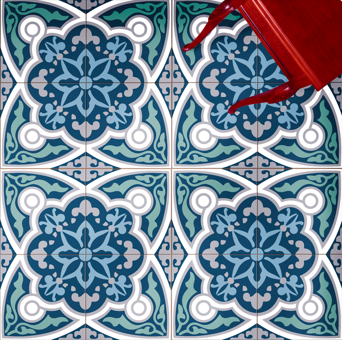 Europa Bucharest Tile | Victorian Tiles | 20cm x 20cm