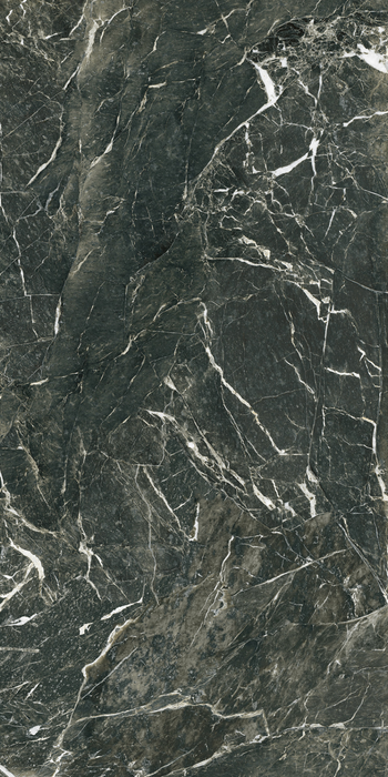 CUT TILE SAMPLE Grand Verde Alpi *Polished* Marble style | Porcelain Wall & Floor Tiles | 60cm x 120cm