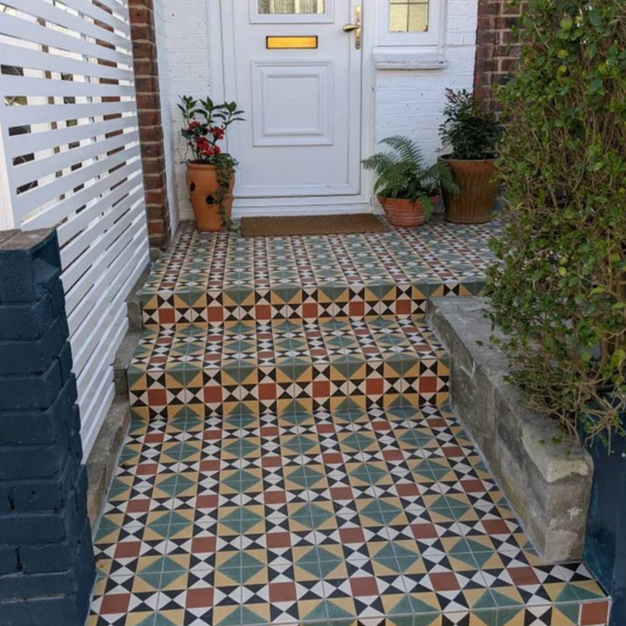 Maison Norton Decor Victorian Pattern Wall & Floor Tiles 20 x 20cm