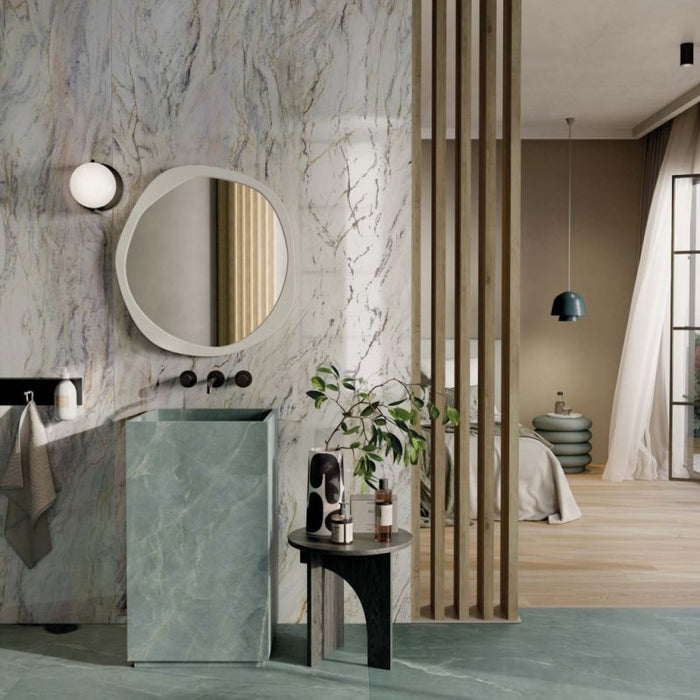 Bassano Sea Green Natural Matt | Porcelain Wall & Floor Tiles | 60cm x 120cm