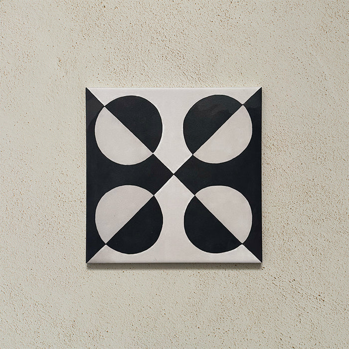 Geometry Illusion Noir | 20cm x 20cm | Wall & Floor Tile
