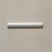 Madison White Bullnose Pencil Border Tile 3x20cm — a sleek finishing trim with a soft gloss sheen. Ideal for framing feature walls or providing a polished edge to tiled areas, adding a refined, handcrafted touch to any space.