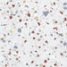 Single Confetti Colours 66×66cm terrazzo-style porcelain tile featuring multicoloured stone-like chips on a white base, shown in a full-surface view to highlight pattern and texture.