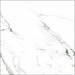 Calacatta Grand Blanca White marble-effect 50×50cm porcelain tile featuring a bright white base with soft grey veining, designed for elegant floors and walls in contemporary and classic interiors.