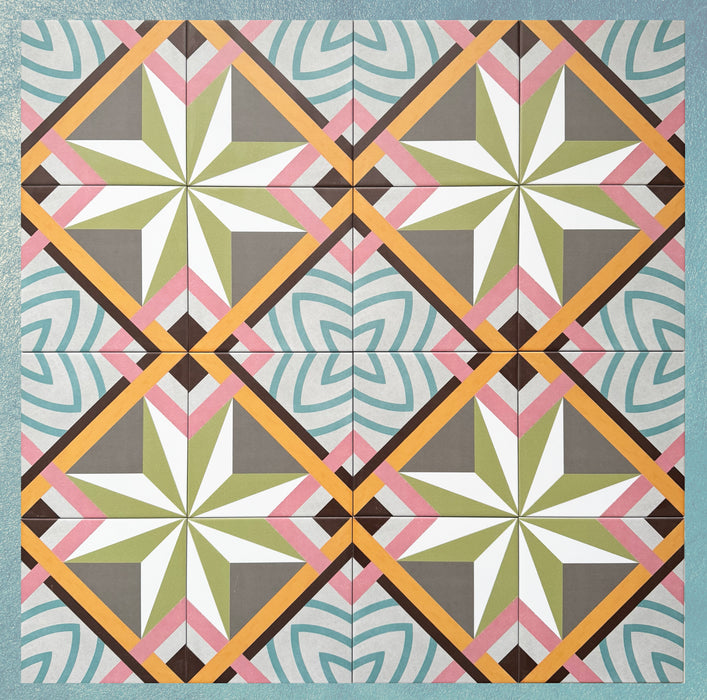Cabana Star | Moroccan Style | 20cm x 20cm