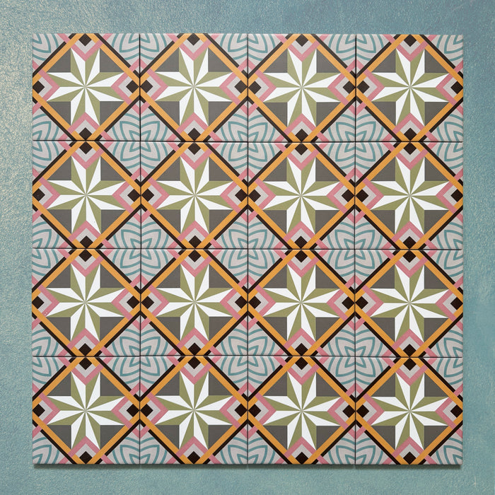 Cabana Star Mini | Moroccan Style | 15cm x 15cm