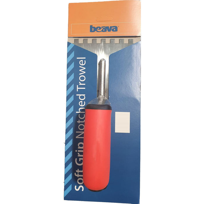 8 x 8 Soft Grip Notched Trowel