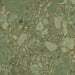 Close-up of Terrace Terrazzo Green 60x60cm porcelain tile featuring a terrazzo effect in soft sage green tones. The design combines large and small stone fragments with subtle warm brown flecks, creating a natural, contemporary surface with depth and texture for walls and floors.