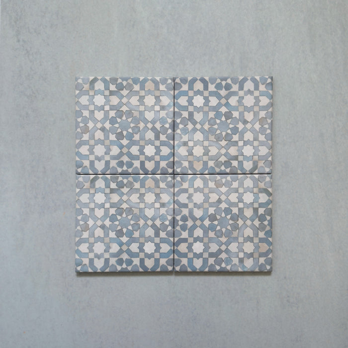 Bedouin Tetuan Blue | Moroccan Style | 15cm x 15cm
