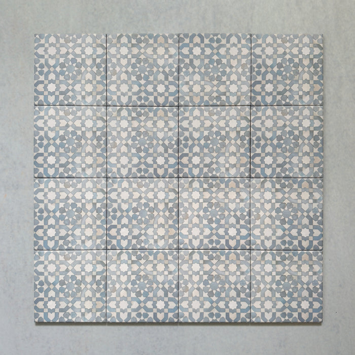 Bedouin Tetuan Blue | Moroccan Style | 15cm x 15cm