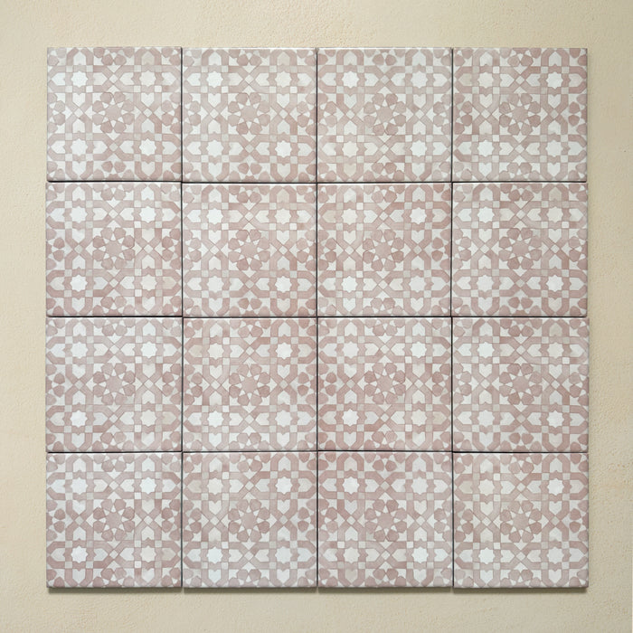 Bedouin Tetuan Rose | Moroccan Style | 15cm x 15cm