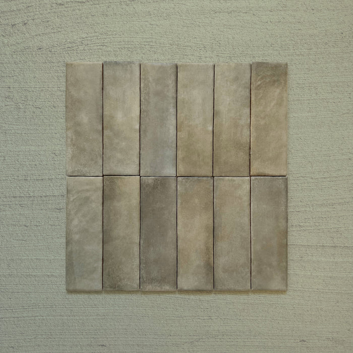 Zellij Weald Green Brick | Moroccan Style | 6.5cm x 20cm