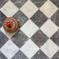 Fitzrovia White | Tumbled Finish | Natural Marble | 15.2cm x 15.2cm