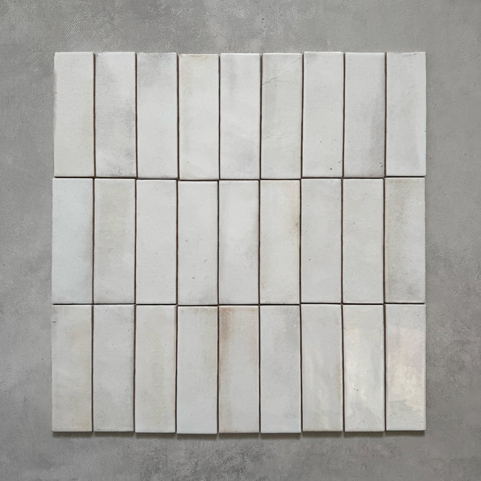 Beijing White Brick | Wall Tile | Moroccan Style | 5.1cm x 16.1cm