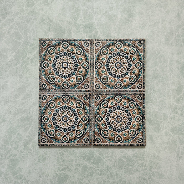 Pasha Mini Zanjan Moroccan Tile 15 x 15cm