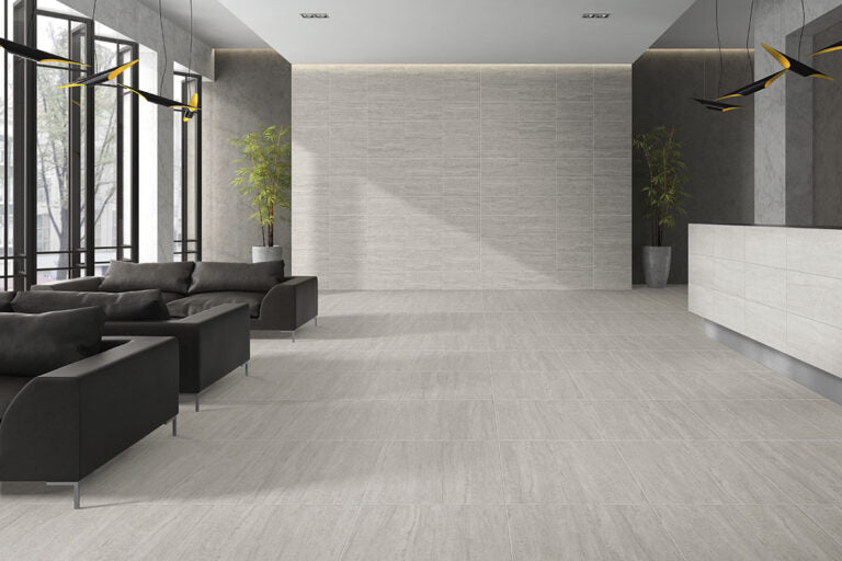 Alpine White Tile | Stone Effect | 30cm x 60cm | Wall & Floor Tile