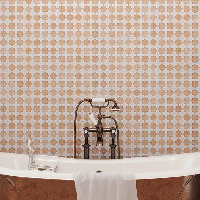 Zeina Moroccan Cotto White 31 x 56cm Wall Tiles