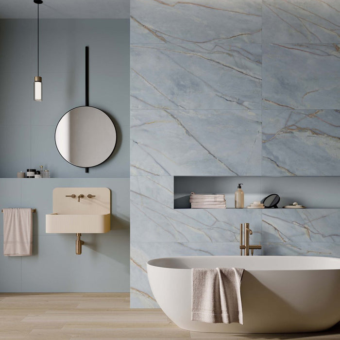 Bassano River Blue | Matt | Wall & Floor Tiles | 60cm x 120cm