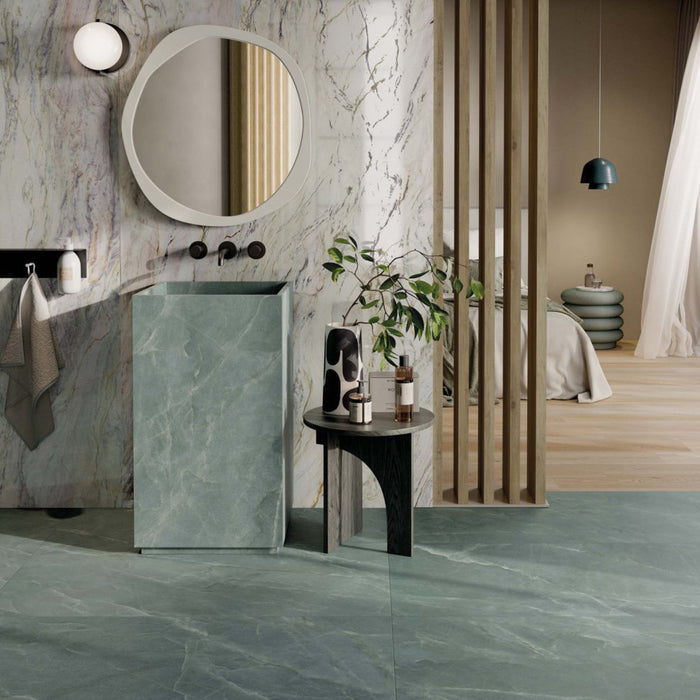 Bassano Sea Green Natural | Matt | Wall & Floor Tiles | 60cm x 120cm