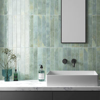 Maldives Celadon Green | Gloss | Wall Tiles | 5cm x 40cm