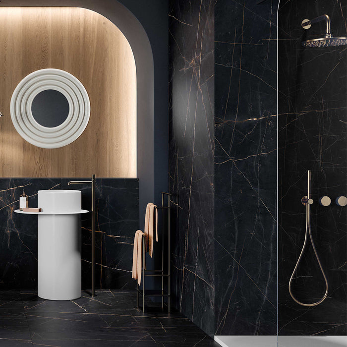 Bassano Precious Noir | Lux 3D | Wall & Floor Tiles | 60cm x 120cm