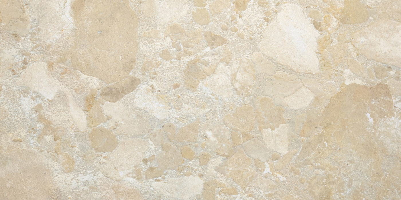 Essenza Crema 3D Terrazzo style Tiles 60cm x 120cm