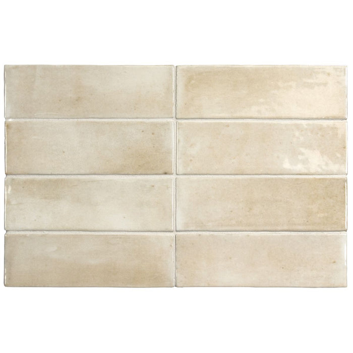 Atlas Mini Brick GLOSS Canvas 5cm x 15cm FULL TILE SAMPLE