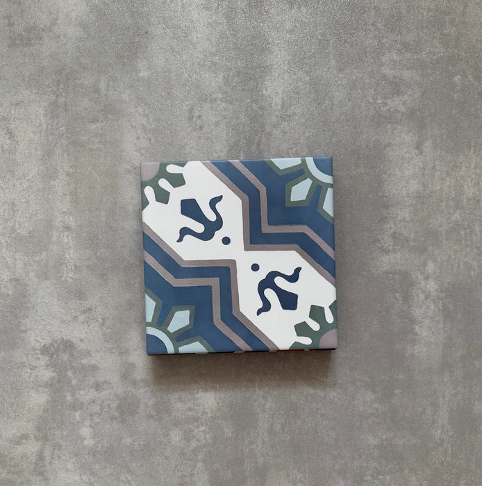 Brompton Royal Victorian Pattern Tile 20cm x 20cm