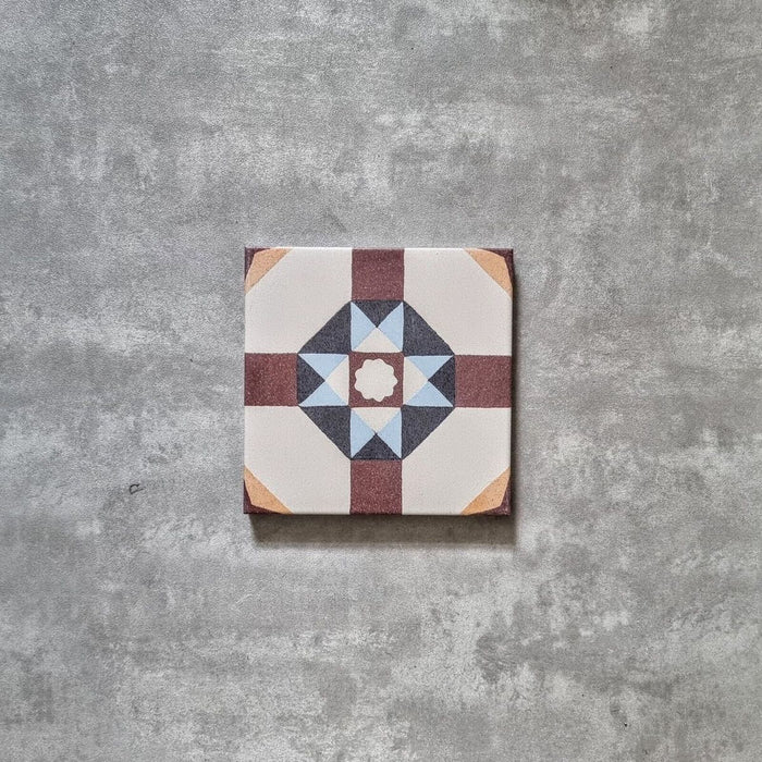 Europa Berlin Patterned Wall & Floor Tile 20cm x 20cm