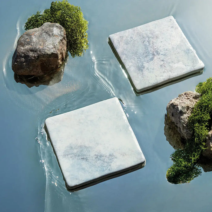 Giovanni Square Azul Vintage Marble Wall & Floor Tiles 11cm x 11cm