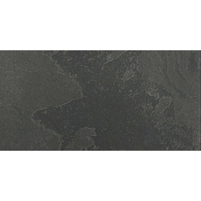 Brazil Slate Tile | Black | Brazilian Slate Effect | Wall & Floor Tiles | 30cm x 60cm CUT TILE SAMPLE