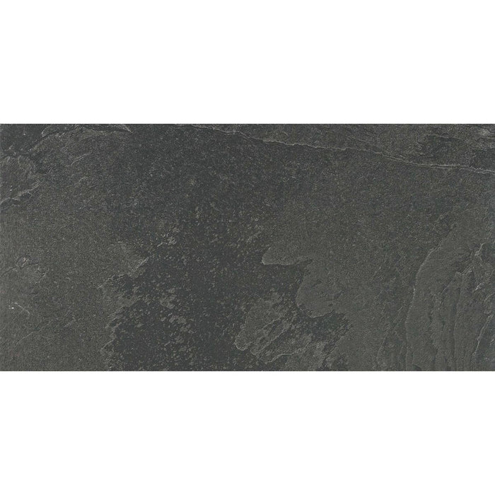 Brazil Slate Tile | Black | Brazilian Slate Effect | Wall & Floor Tiles | 30cm x 60cm CUT TILE SAMPLE