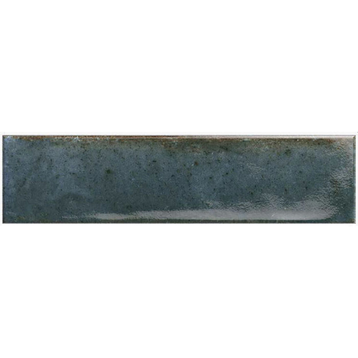 Izmir Brick Blue Gloss 6cm 25cm