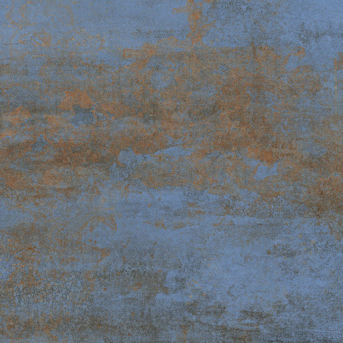 Furnace Blue Oxide Metallic Porcelain 60cm x 60cm CUT TILE SAMPLE